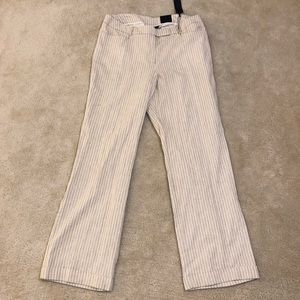 NWT! Lane Bryant beige classic trouser size 16